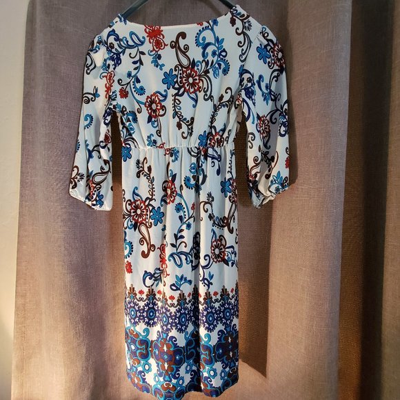 Hypnotized Empire Waist Midi Dress - Picture 3 of 5